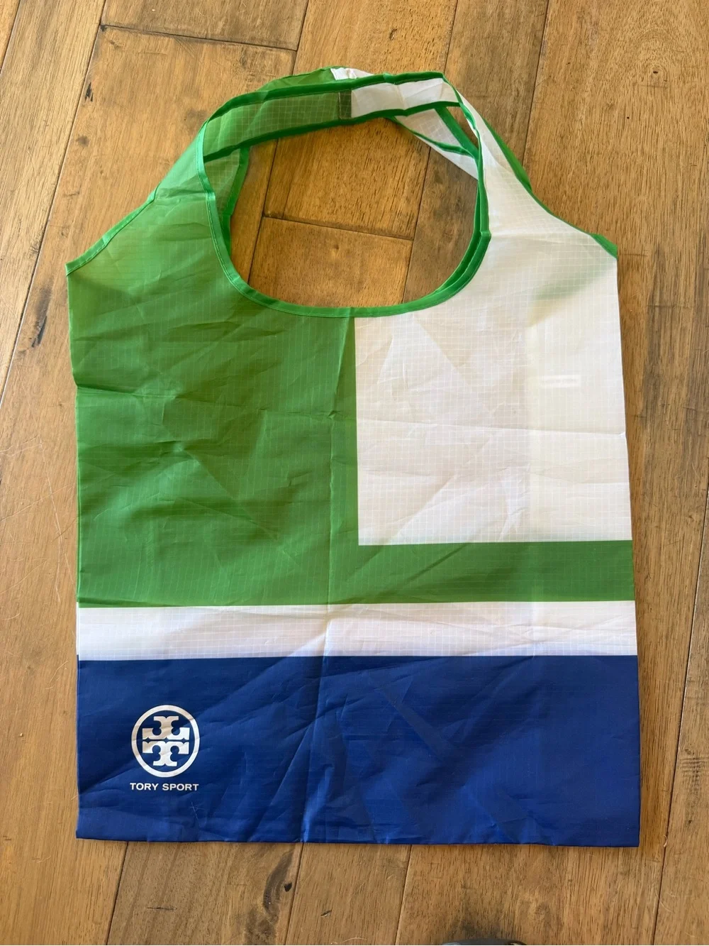 Tory Burch Sport nylon color block tote bag